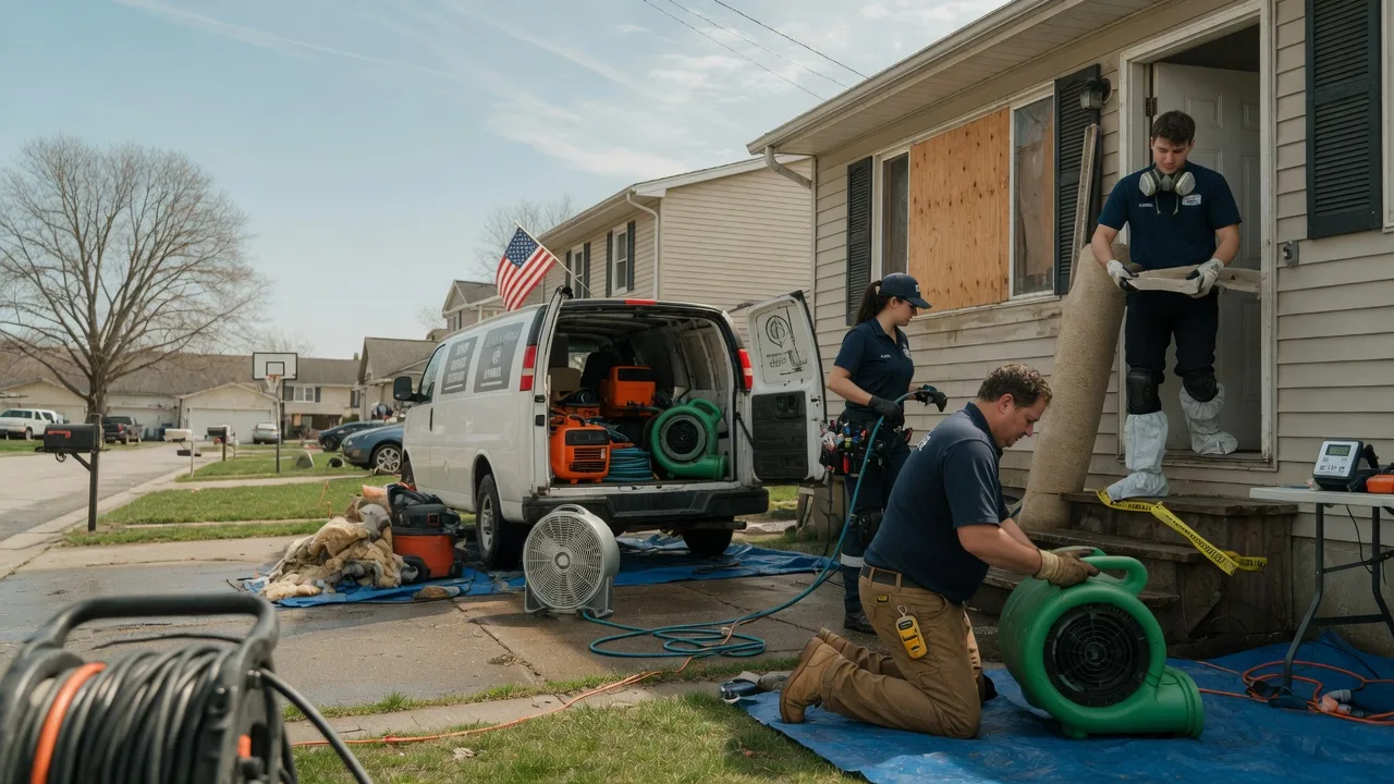 Water Damage Restoration in Galena, IL near me